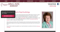 Desktop Screenshot of karlafloydhearingaids.com